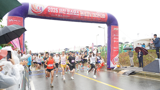 3. 지난해 9월 28일 양대동 서산스포츠테마파크 일원에서 진행된 2025 코스모스 황금들녘 마라톤대회1.jpg
