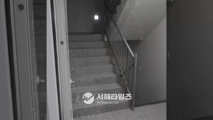 [독자제보]당진 집중호우로 동부센트레빌 지하주차장 침수..."벽 틈새로 물 쏟아져"