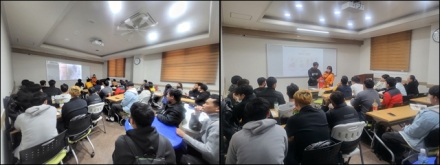 겨울철 화재취약 외국인 근로자 대상 소방안전교육 실시… 초기 대응 역량 강화