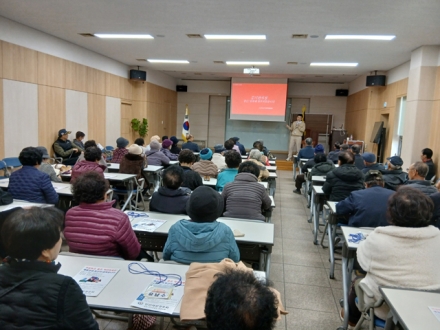 당진경찰서·재향경우회 금융범죄예방단과 순성노인대학 피싱범죄 예방 교육 실시