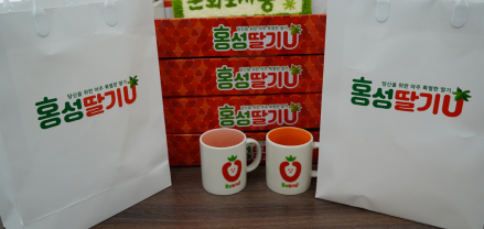 홍성군, ‘홍성딸기U’ 새 옷 입고 브랜드 경쟁력 높인다