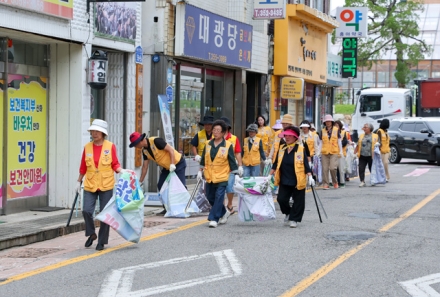 당진시, 원도심권 민생살리기 대청결활동 캠페인 펼쳐