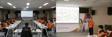 당진소방서, 대형 판매시설 화재 대비 도상훈련 실시