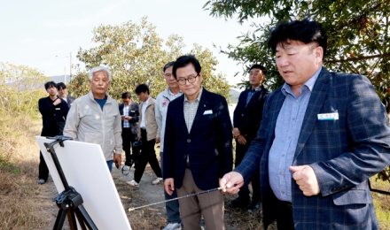 ‘책상이 아닌 현장에서’... 엄승용 보령시장, 초도순방 건의 사업장 찾아 주민 목소리 경청