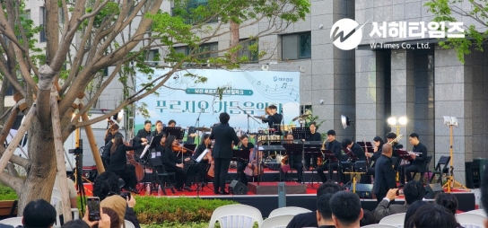 대우건설, 당진 푸르지오 클라테르 아파트 입주민을 위한 ‘가든 음악회’ 성황리 마무리
