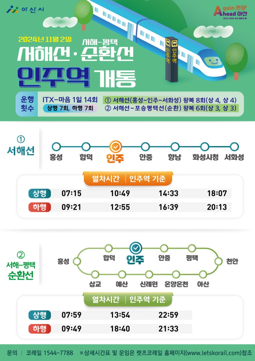 아산시 인주역, 2일 본격 운행 시작…충남-경기 생활권 하나로 (1).jpg