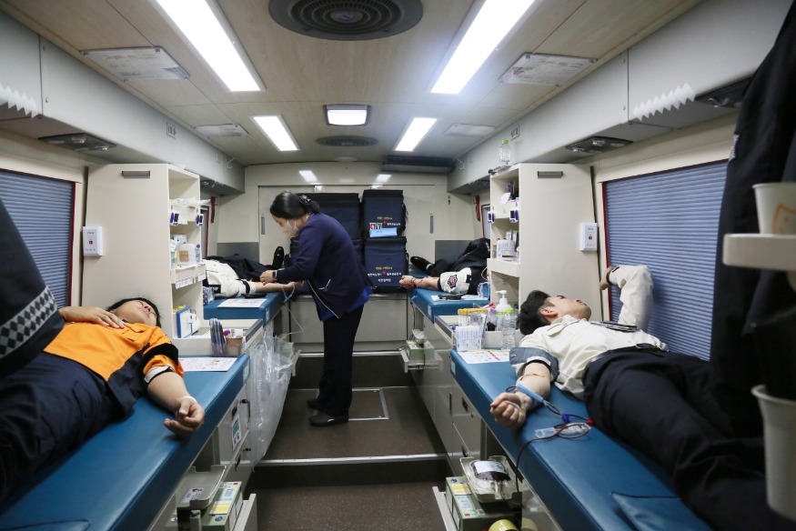 당진소방서, 사랑의 헌혈 행사 참여… 생명 나눔 실천 앞장.JPG