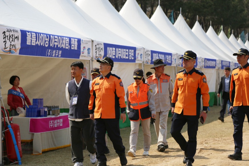 당진소방서, 기지시줄다리기 축제 안전 사전점검 실시.JPG